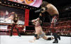 WWE RAW - May 5, 2008 in Toronto @ Air Canada Centre.  Jon Cutler VS Paul & Katie Lea Burchill.  Courtesy of WWE.